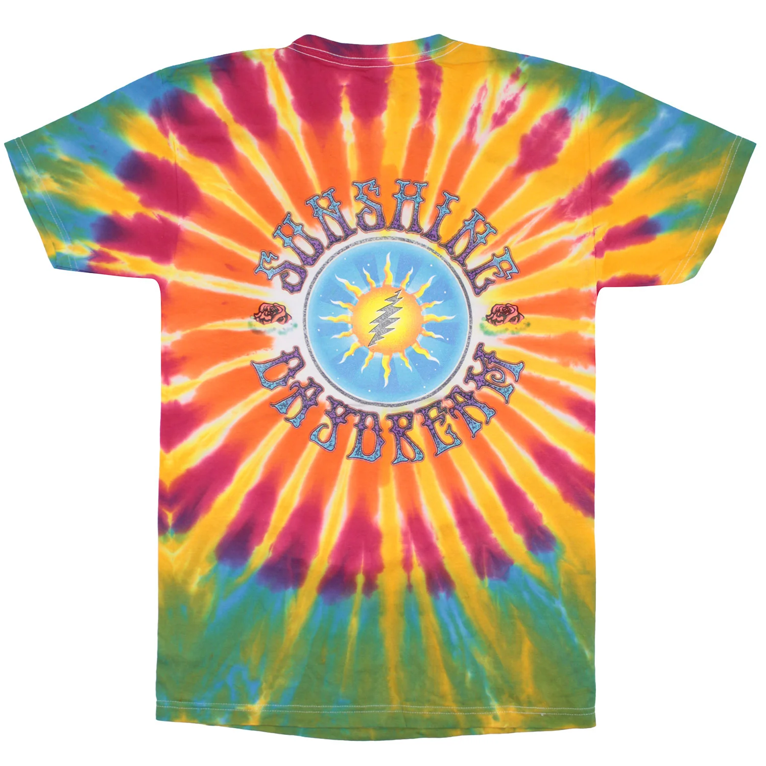 Grateful Dead Sunrise Tie Dye T-shirt - Image 2