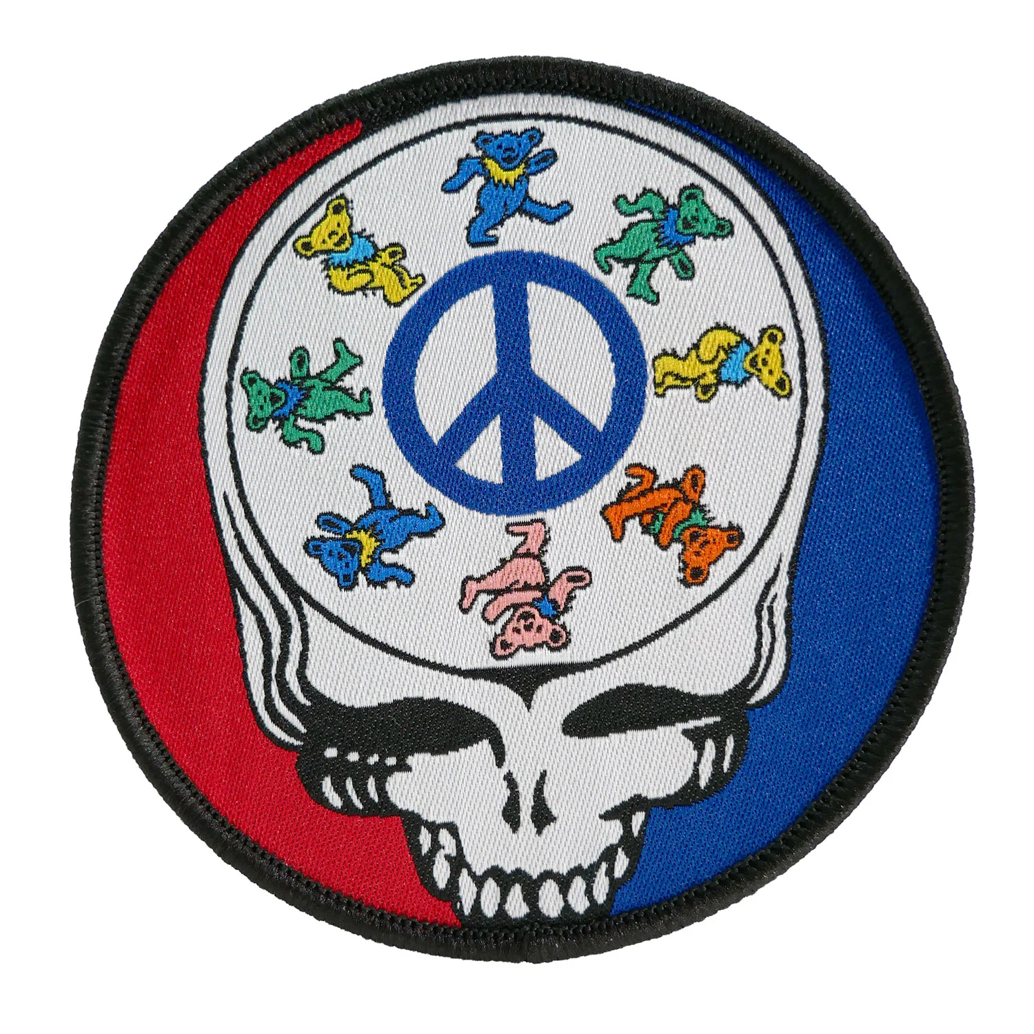 Grateful Dead SYF Peace Bears Embroidered Patch