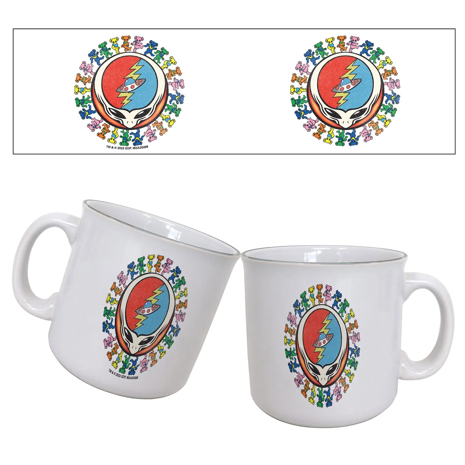 Grateful Dead UFO Logo Coffee Mug