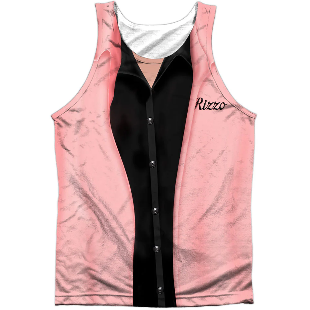 Grease Rizzo Pink Ladies 100% Poly Mens Tank