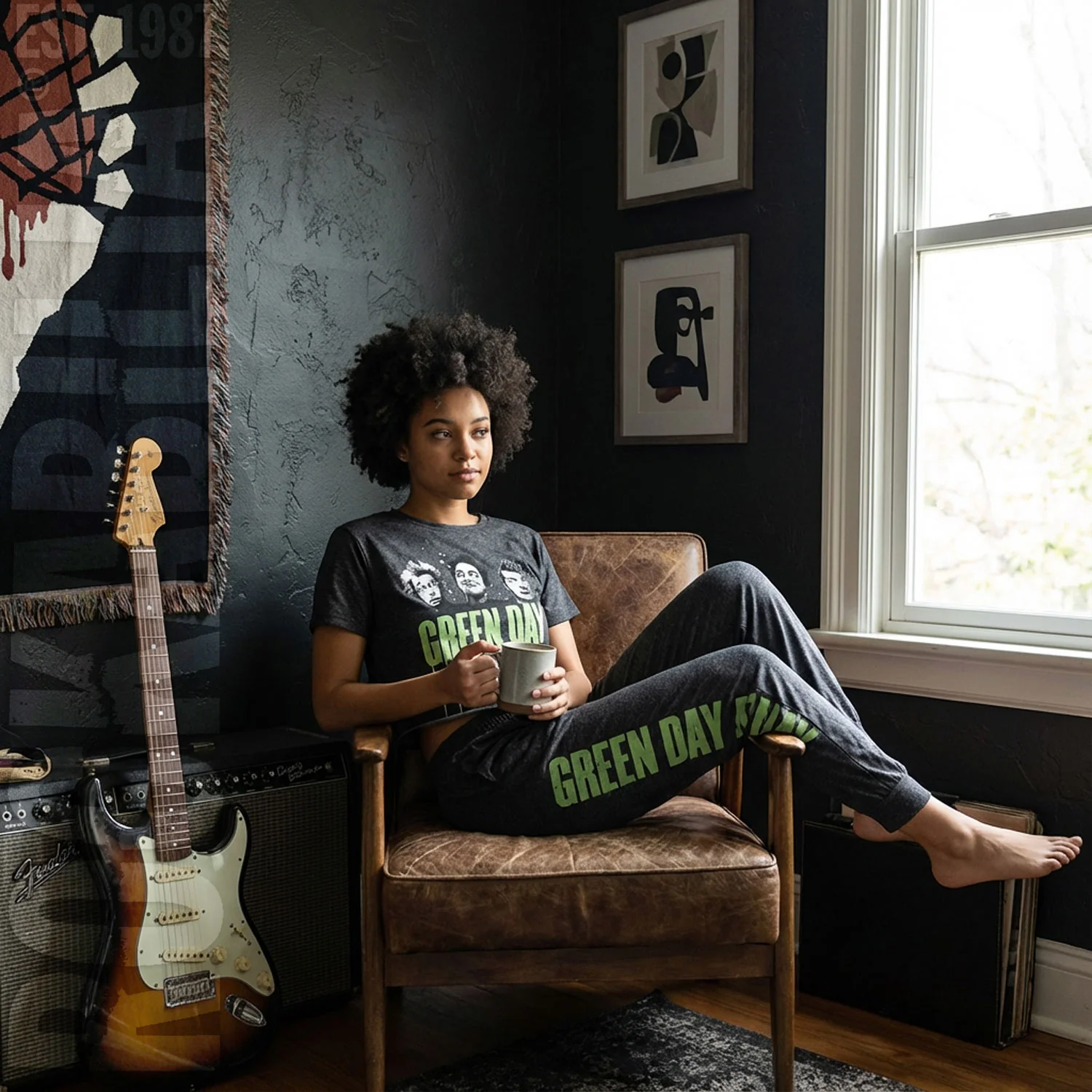 Green Day Drips Loungewear - Image 3
