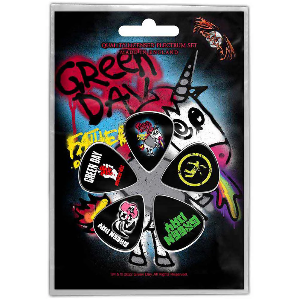 Green Day Father Of All Guitar Pick