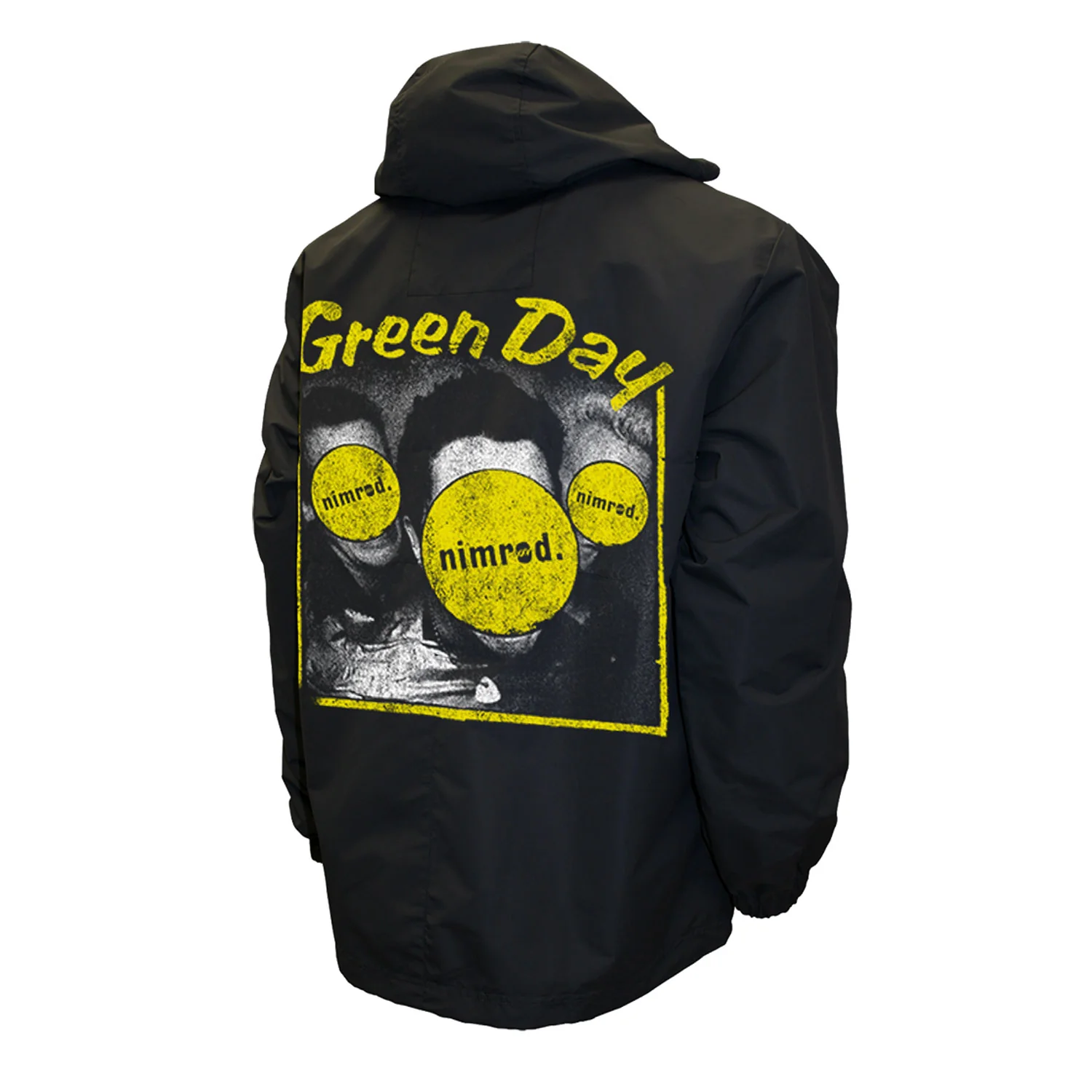 Green Day nimrod. Anorak Windshell Pullover Windbreaker - Image 2