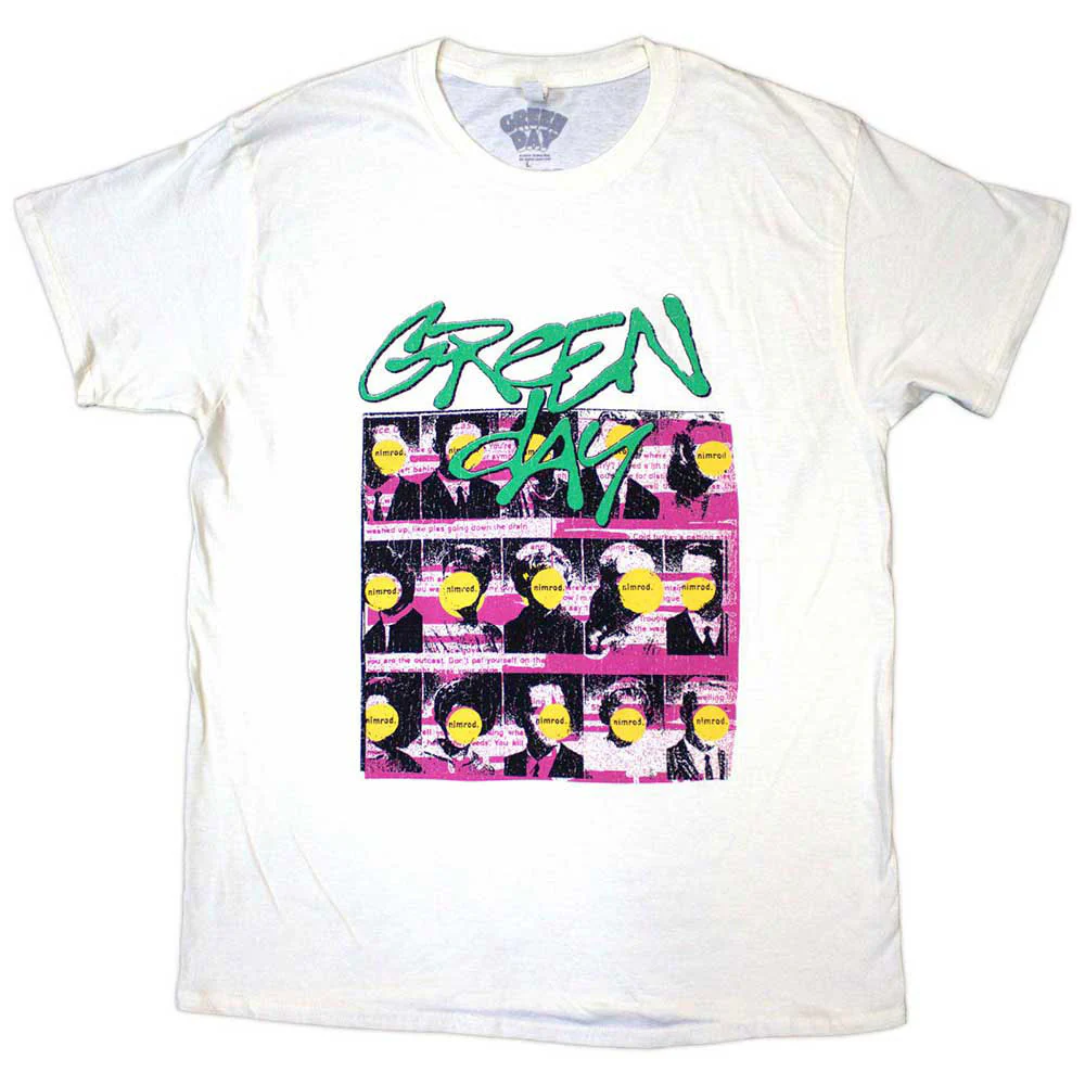 Green Day Nimrod Mugshots T-shirt