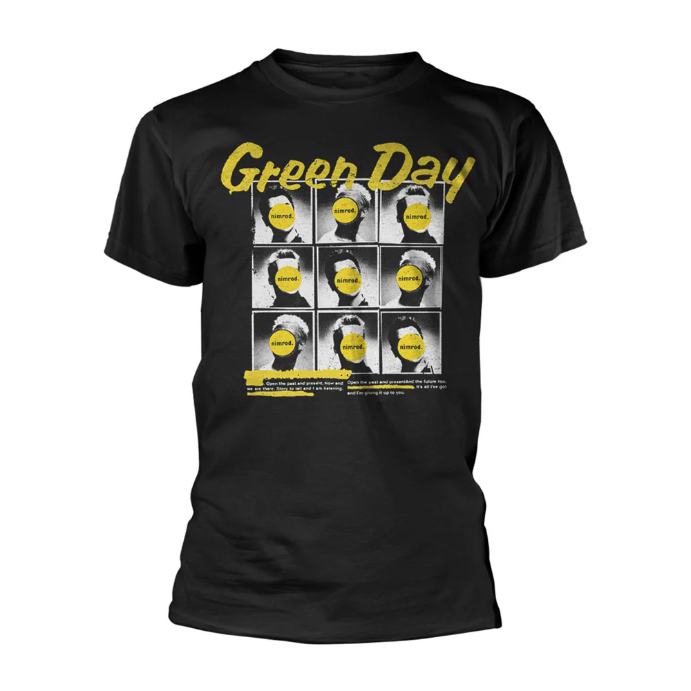 Green Day Nimrod Yearbook T-shirt