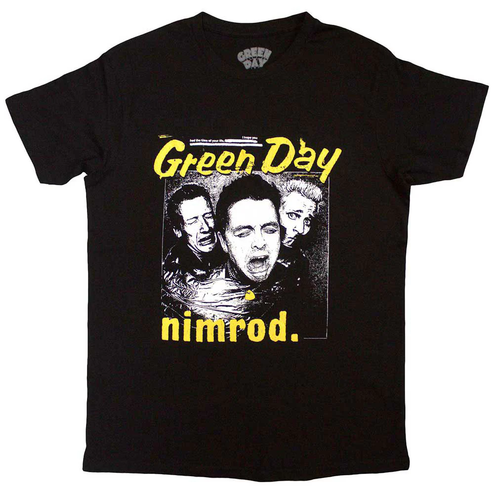 Green Day Yellow Pick -nimrod T-shirt