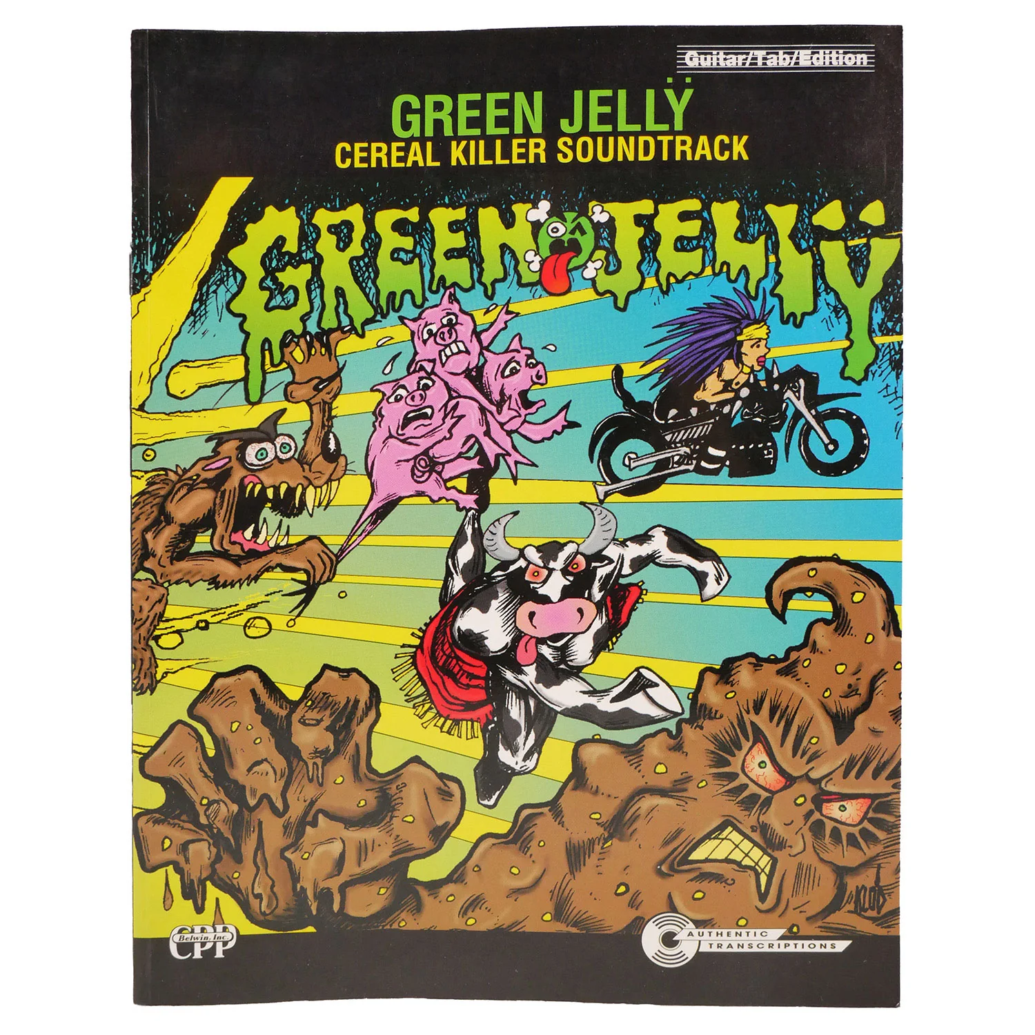 Green Jelly Cereal Killer Soundtrack Guitar/Tab/Edition Guitar Tab