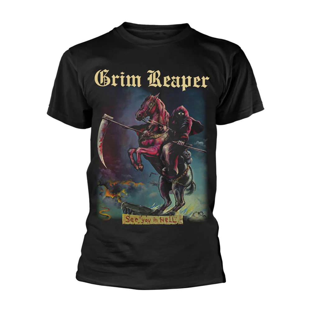 Grim Reaper See You In Hell T-shirt