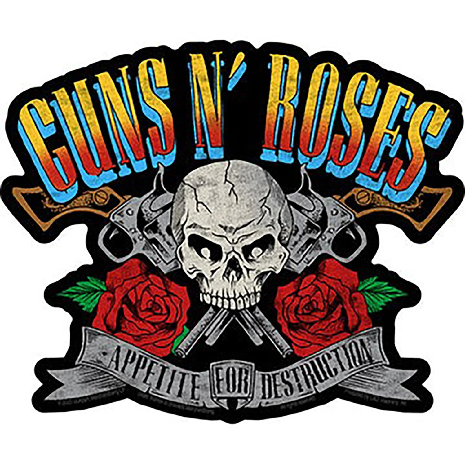 Guns N Roses Appetite For Destruction Sticker
