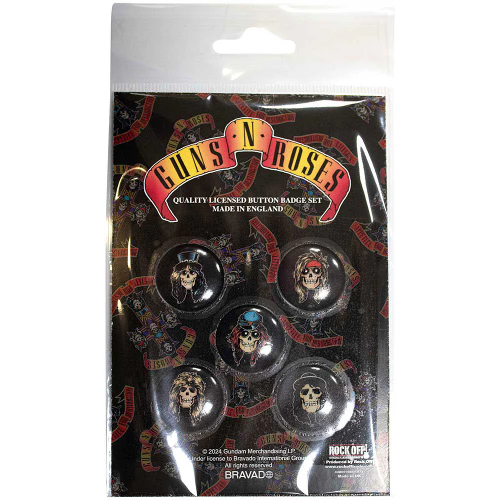 Guns N Roses Appetite Skulls Collector Items