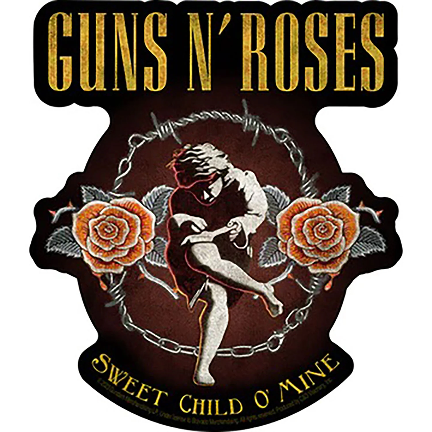 Guns N Roses Cherub Sticker