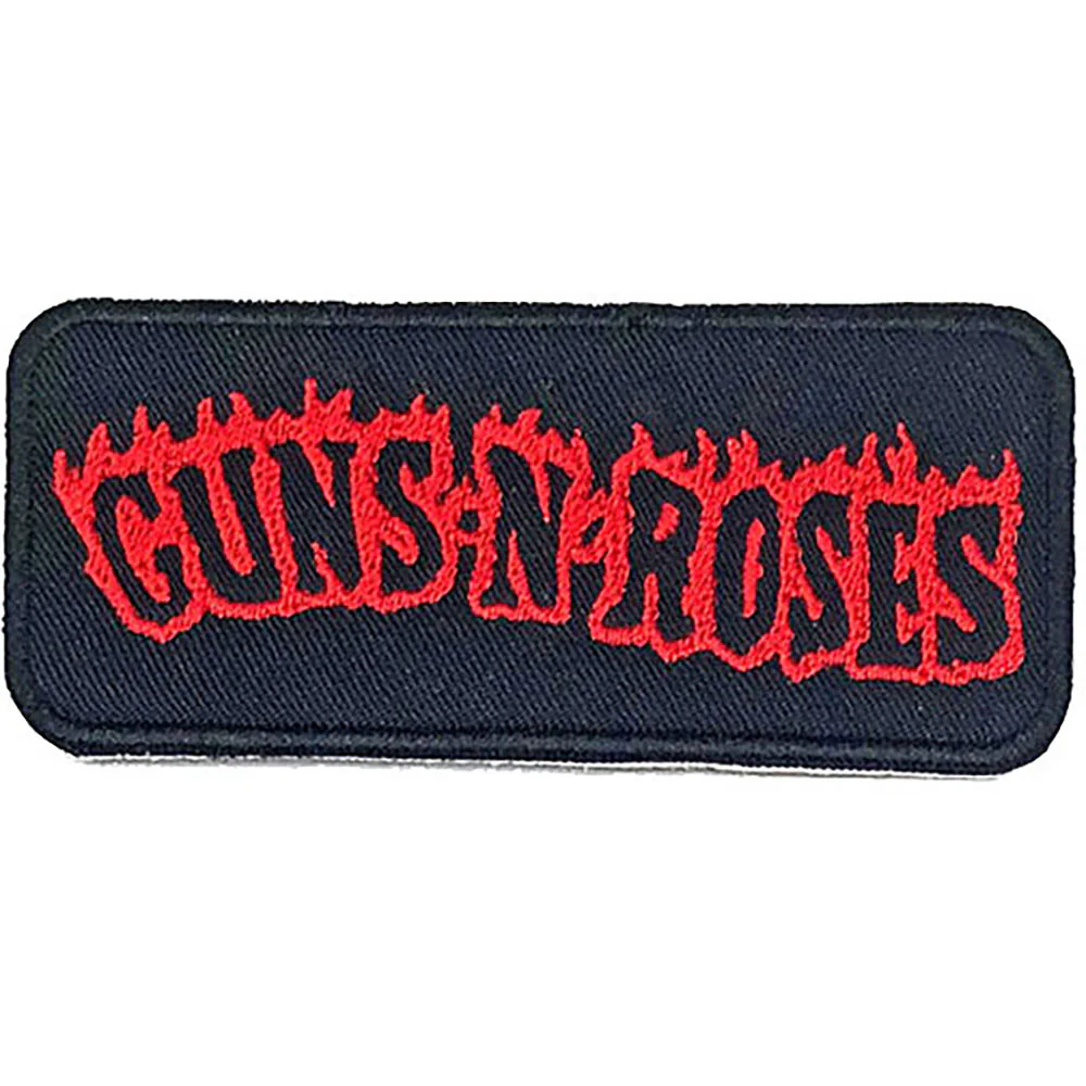 Guns N Roses Flames Woven Patch