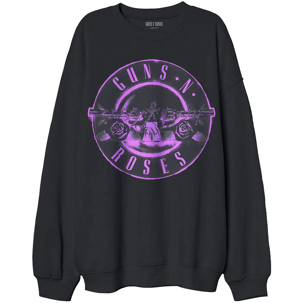Guns N Roses Pink Bullet Sweatshirt