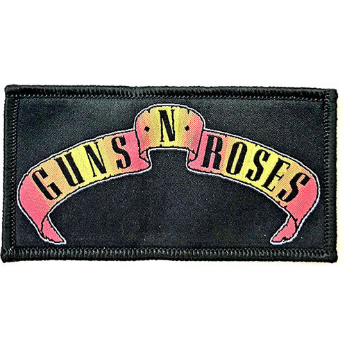 Guns N Roses Scroll Logo Woven Patch