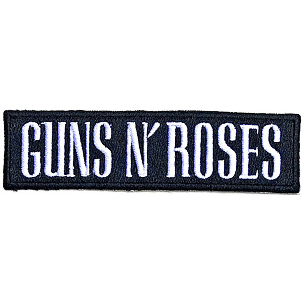Guns N Roses Text Logo Woven Patch