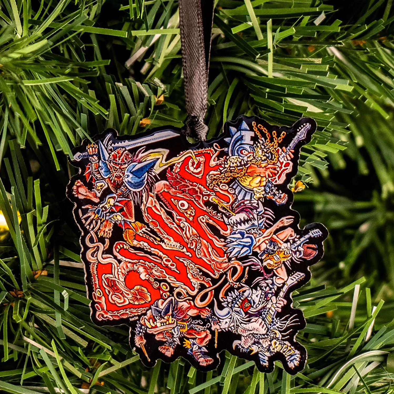 Gwar Guts Metal Ornament Christmas Ornament - Image 2