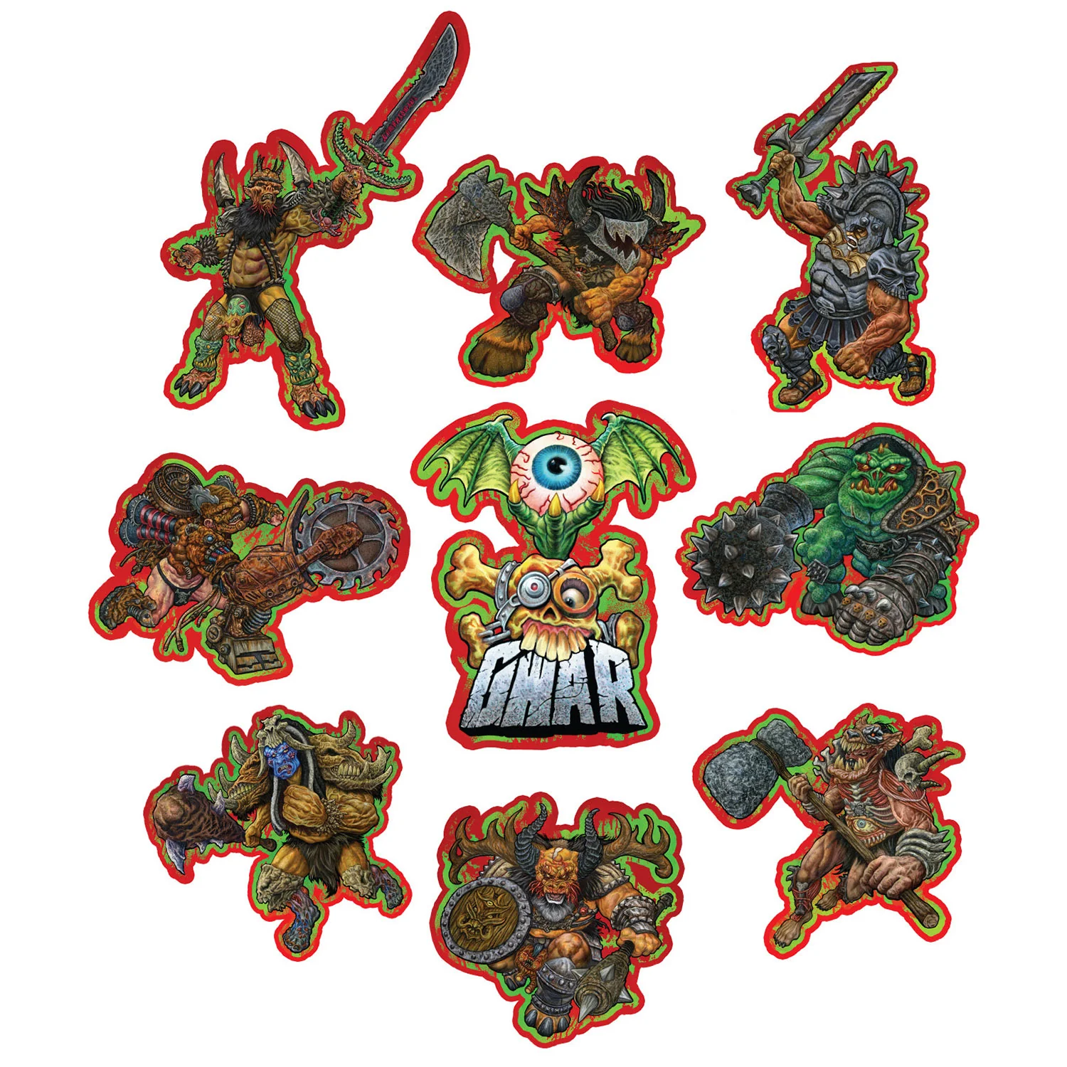 Gwar Wall Decor Set Halloween Decoration