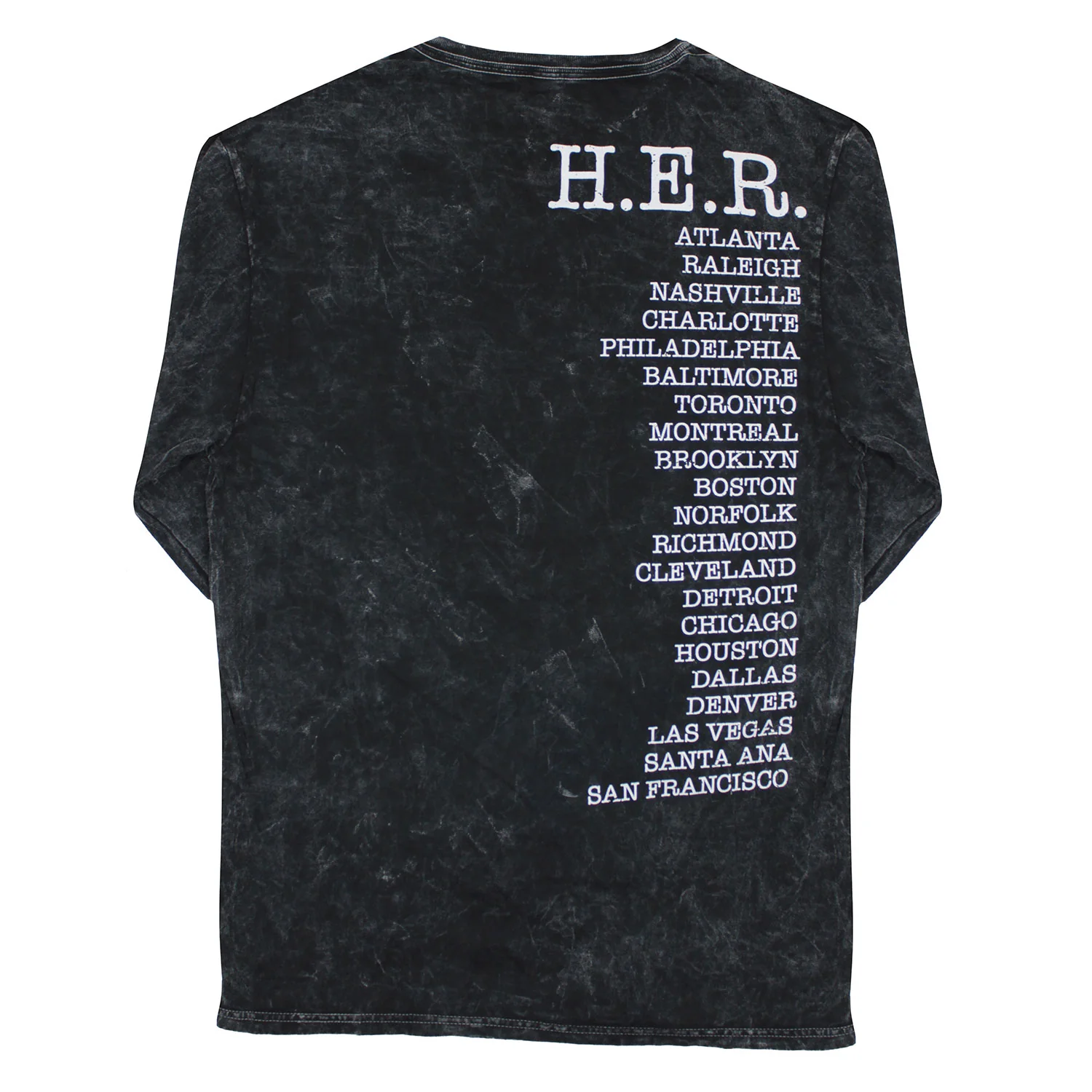 H.E.R. damage Tie Dye  Long Sleeve - Image 2