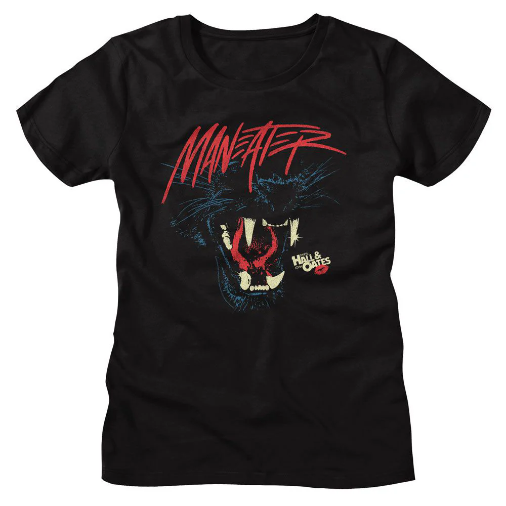 Hall And Oates Hall And Oates Maneater Panther Junior Top