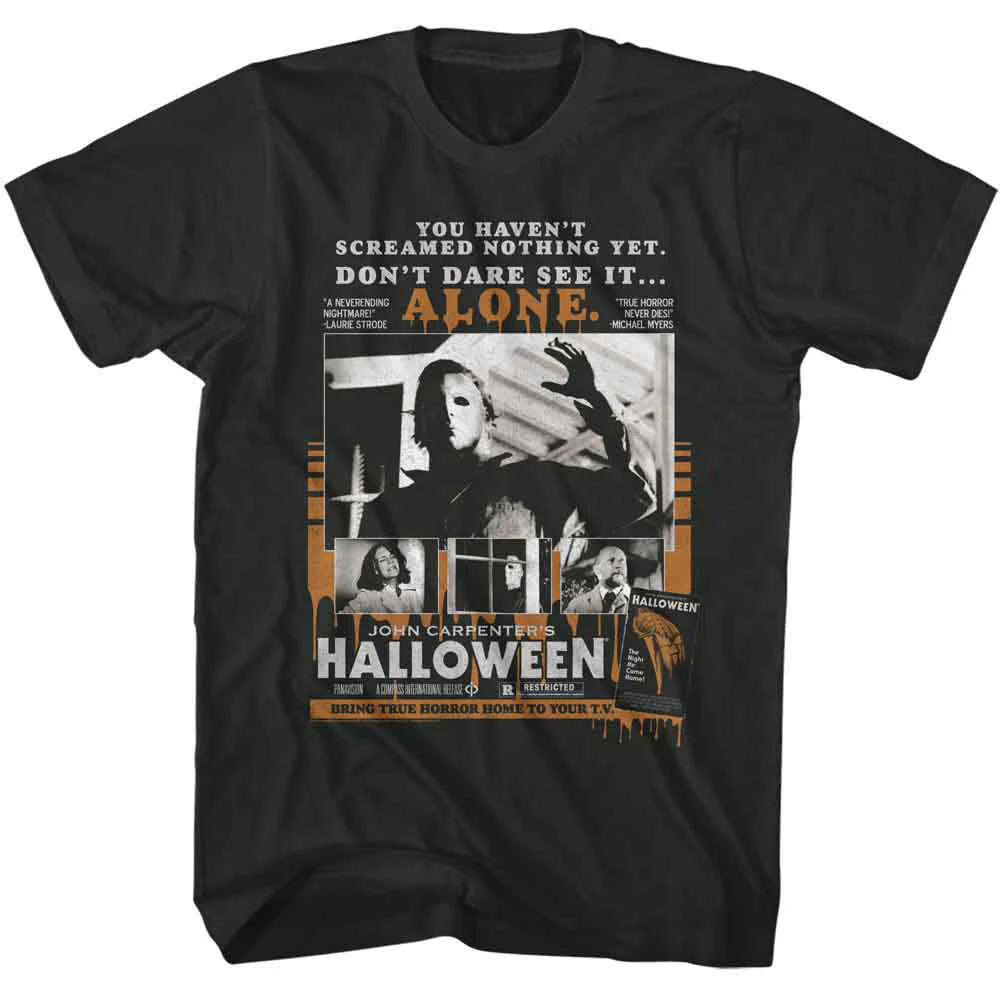 Halloween Halloween Home Video Poster T-shirt