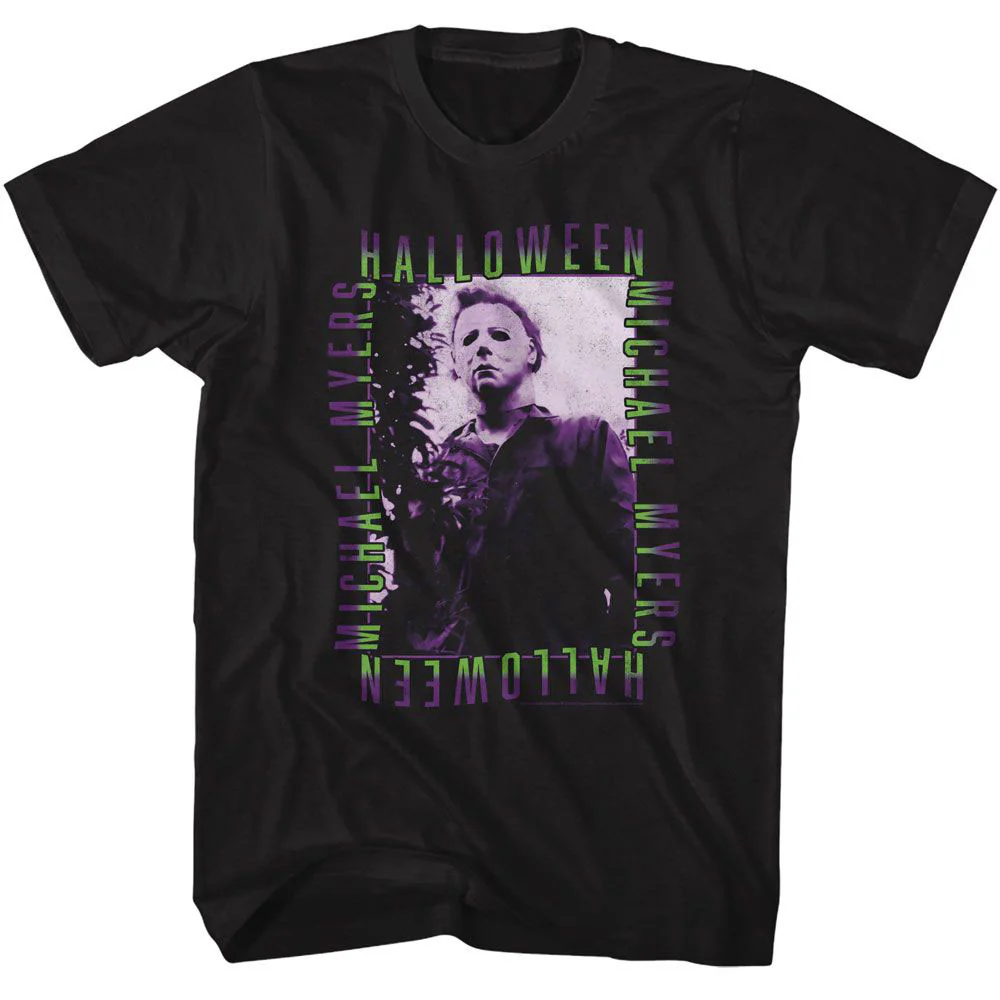 Halloween Halloween Repeat Gradient Text T-shirt