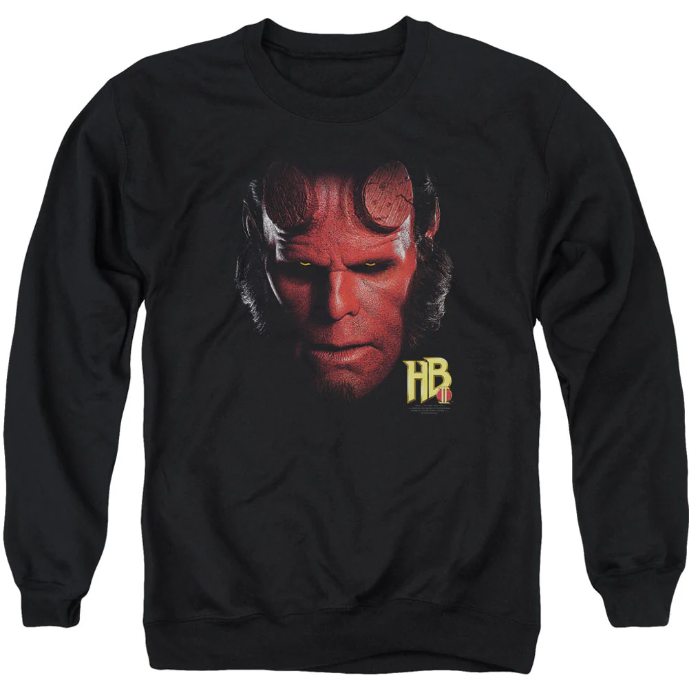 Hellboy Hellboy Head Adult Sweatshirt
