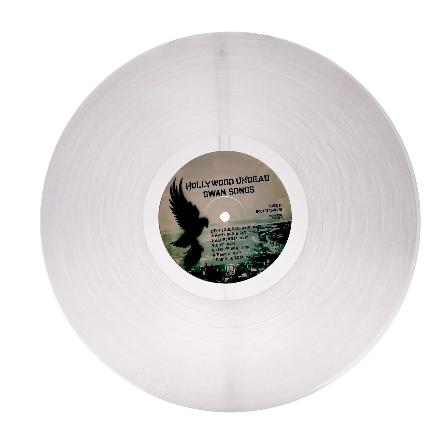 Hollywood Undead Swan Songs Vinyl + Tee Box Set T-shirt - Image 3
