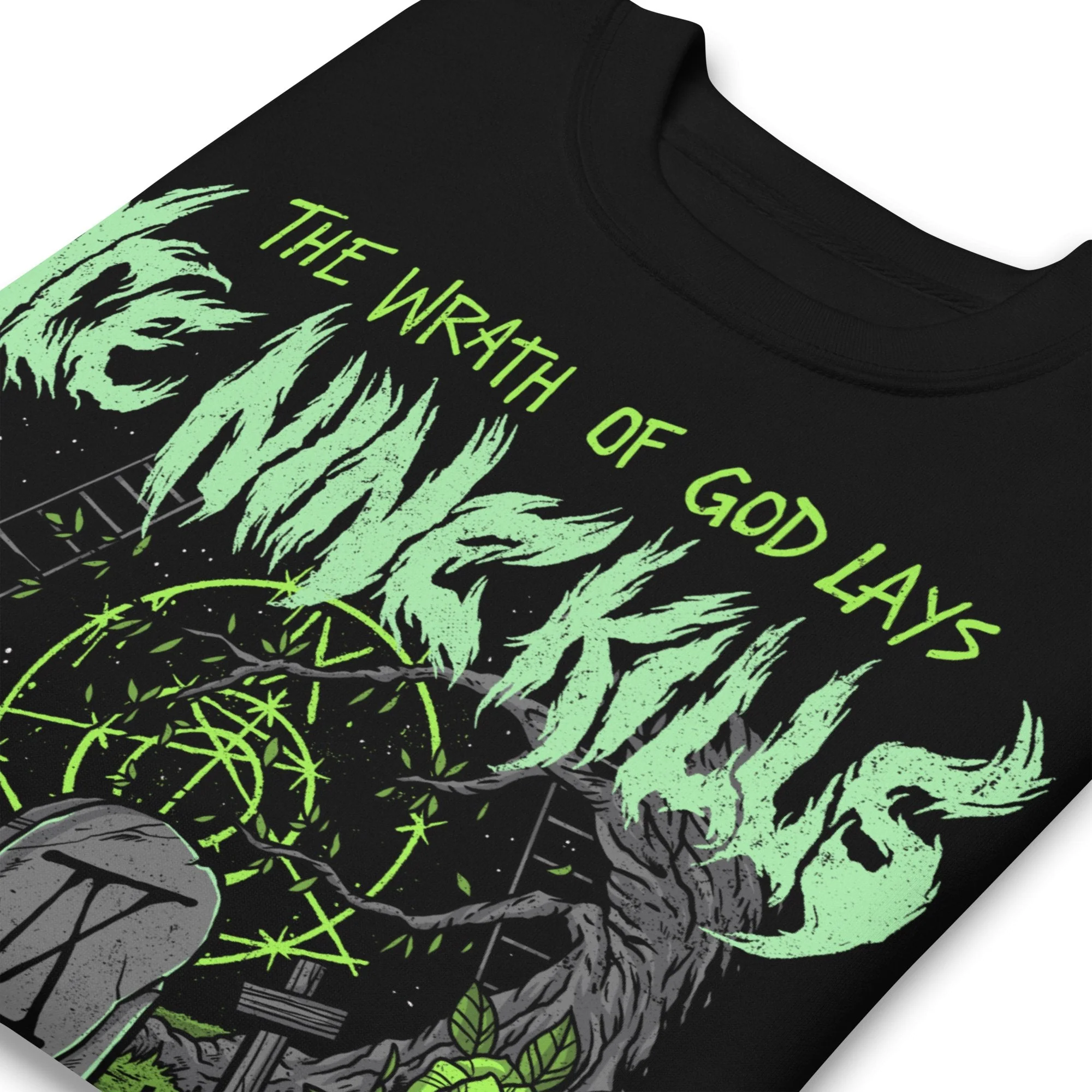 Ice Nine Kills - Green Wrath Jumbo Print Sweatshirt - Image 2