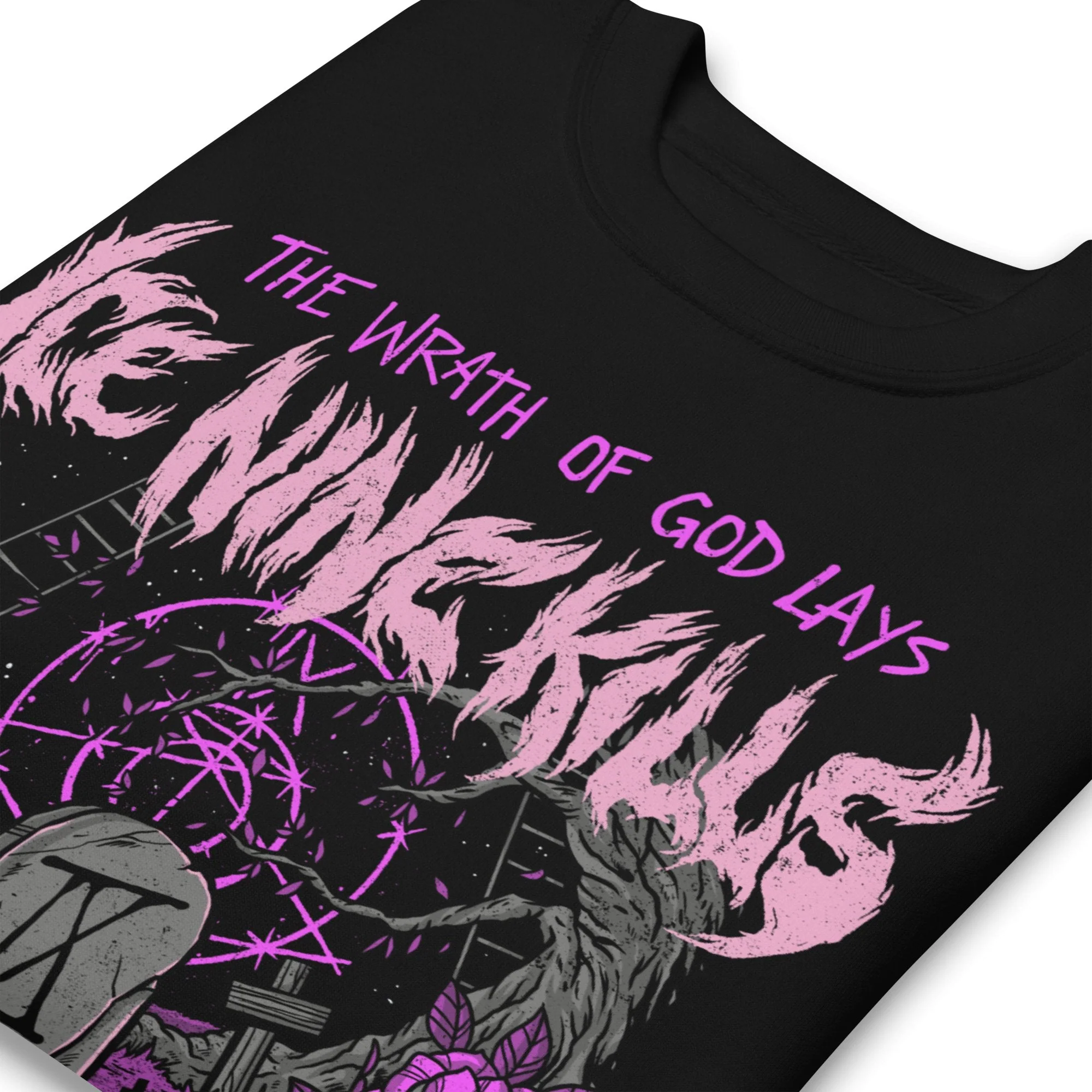 Ice Nine Kills - Purple Wrath Jumbo Print Sweatshirt - Image 2