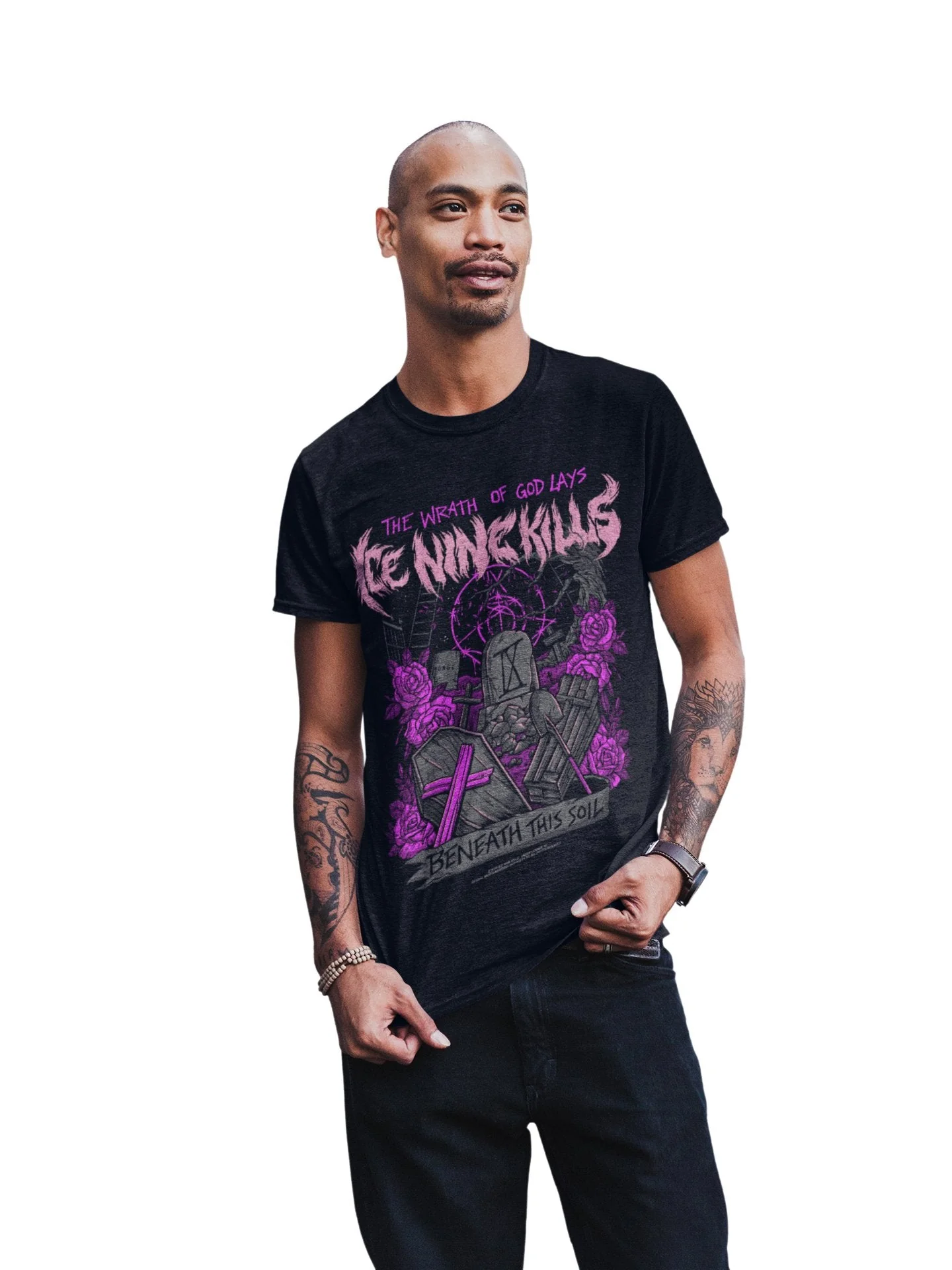 Ice Nine Kills - Purple Wrath T-Shirt - Image 3