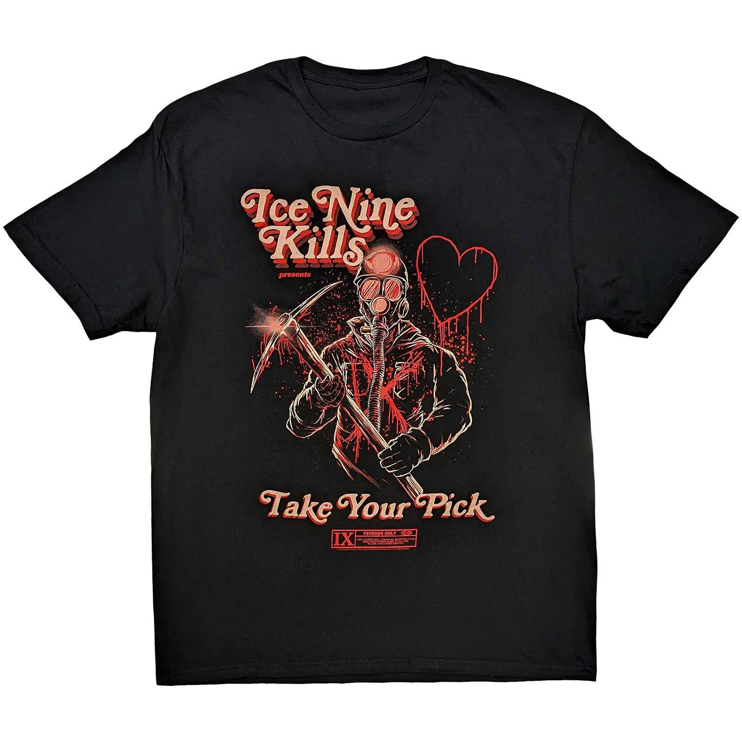 Ice Nine Kills V-Day Miner Slim Fit T-shirt