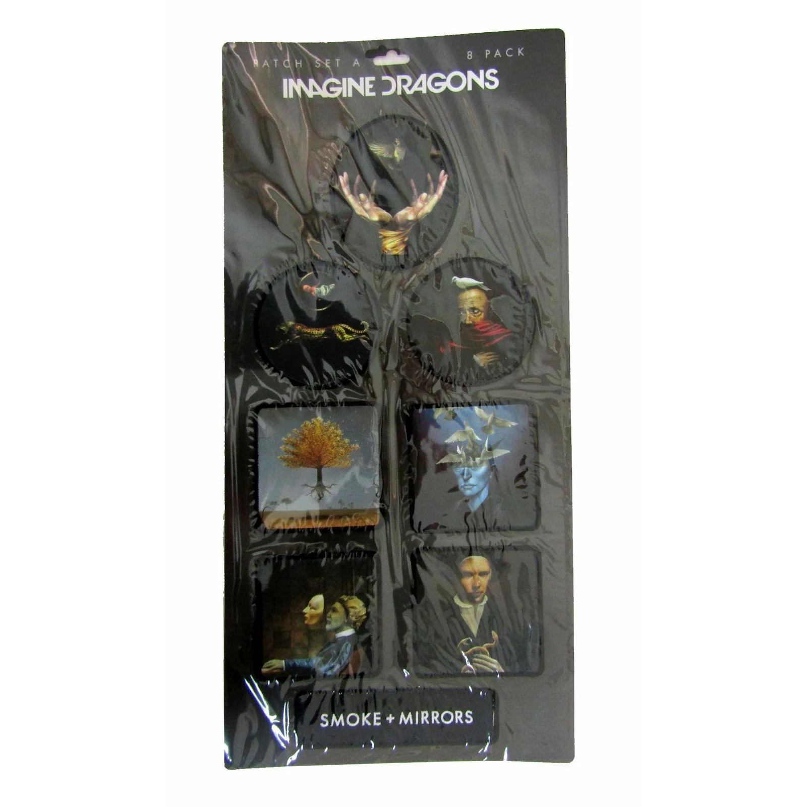 Imagine Dragons 8 Piece Patch Set Embroidered Patch
