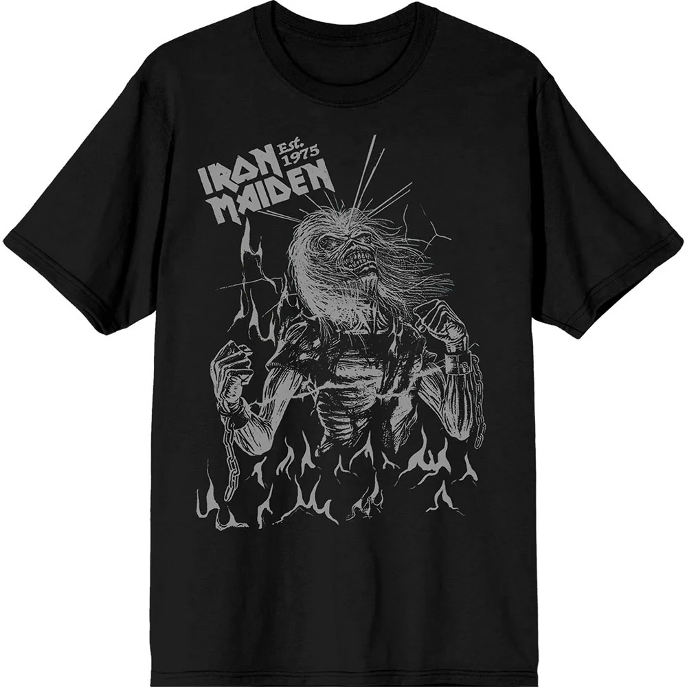 Iron Maiden Est. 1975 Life After Death Flames T-shirt