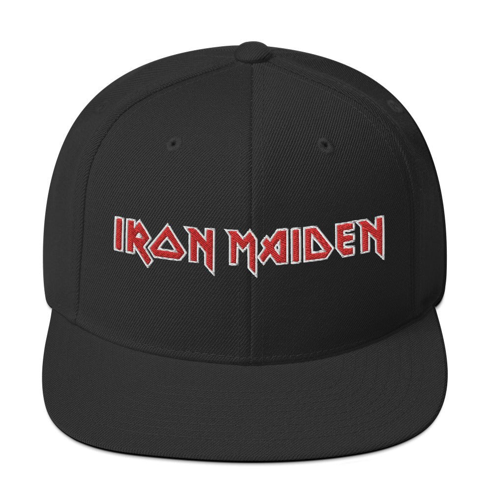 Iron Maiden - HD Embroidered Logo Snapback Hat - Image 3