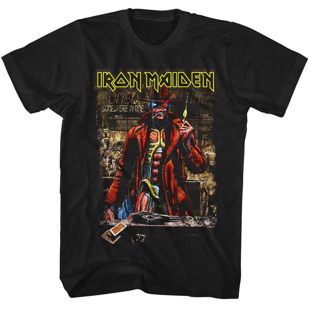 Iron Maiden Iron Maiden Somewhere In Time Sepia T-shirt