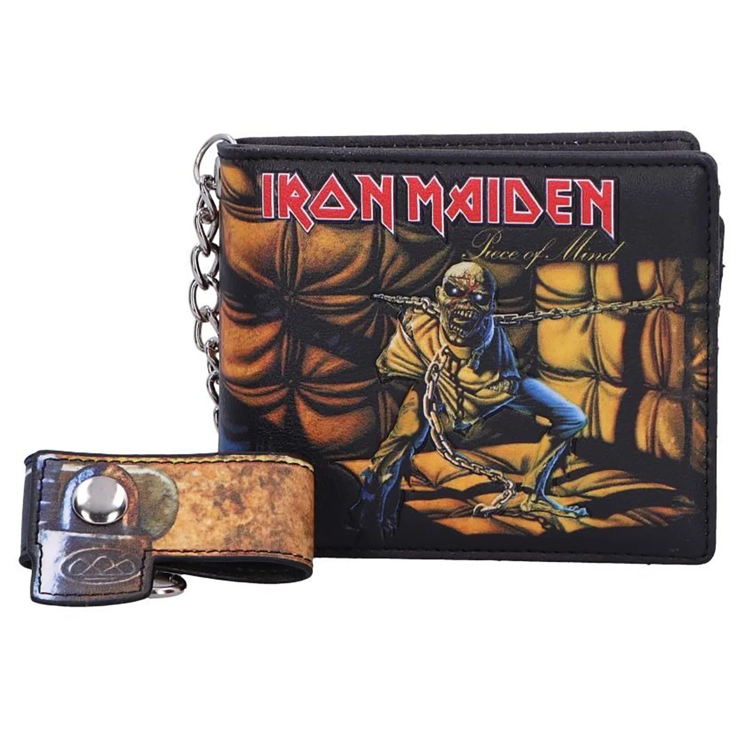 Iron Maiden Piece of Mind Wallet 11cm Tri-Fold Wallet