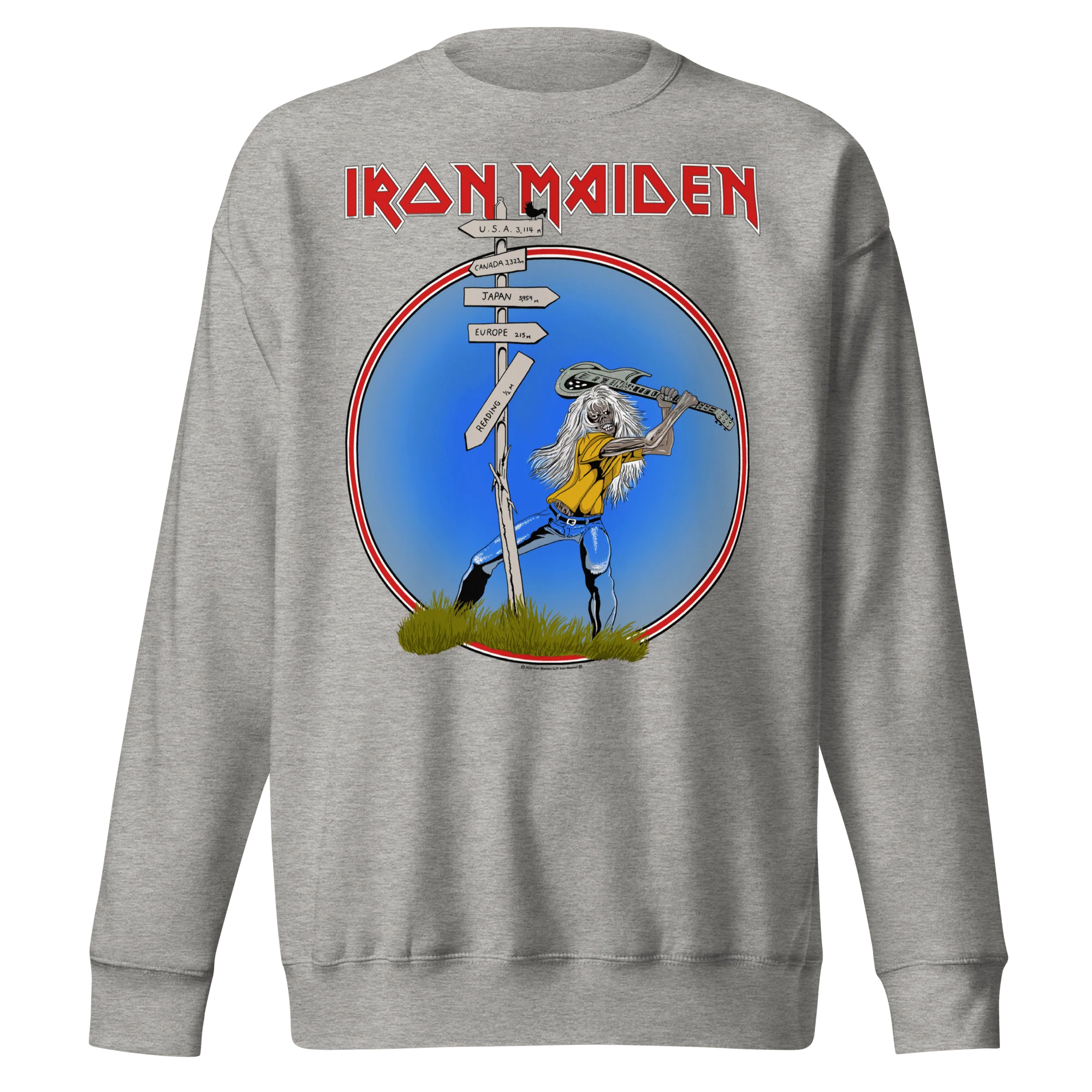 Iron Maiden - Reading 1982 Vintage Tour Sweatshirt