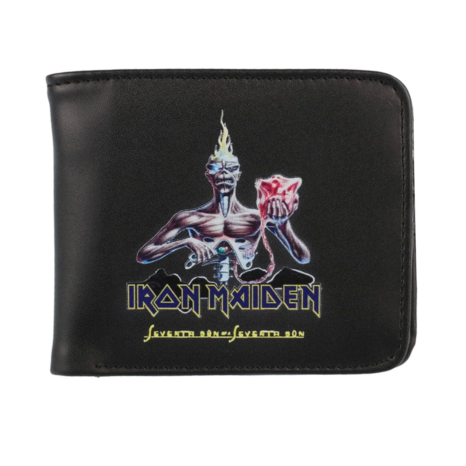 Iron Maiden Seventh Son Of A Seventh Son Wallet Bi-Fold Wallet
