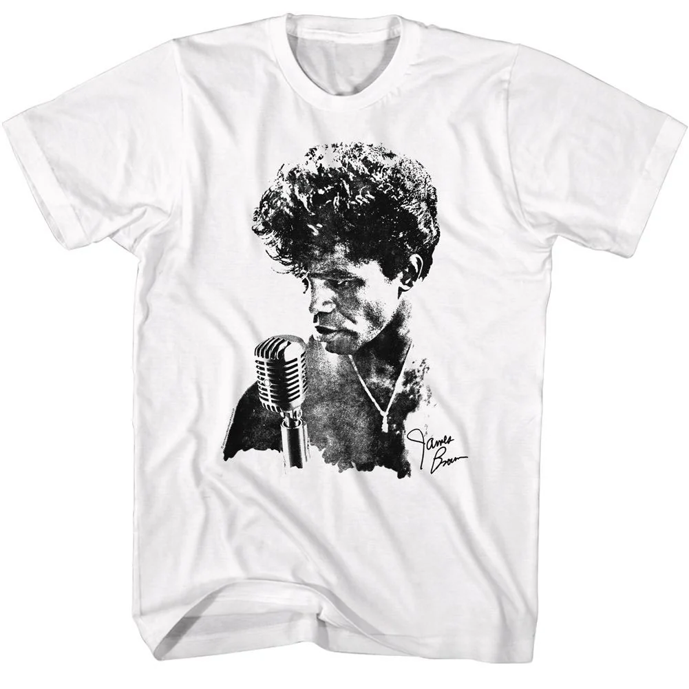 James Brown Jame Sbrown Jb Microphone T-shirt