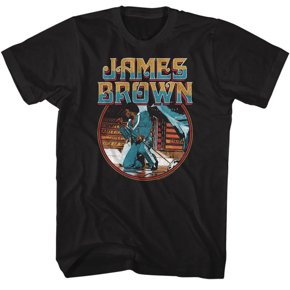 James Brown James Brown Kneel Circle T-shirt