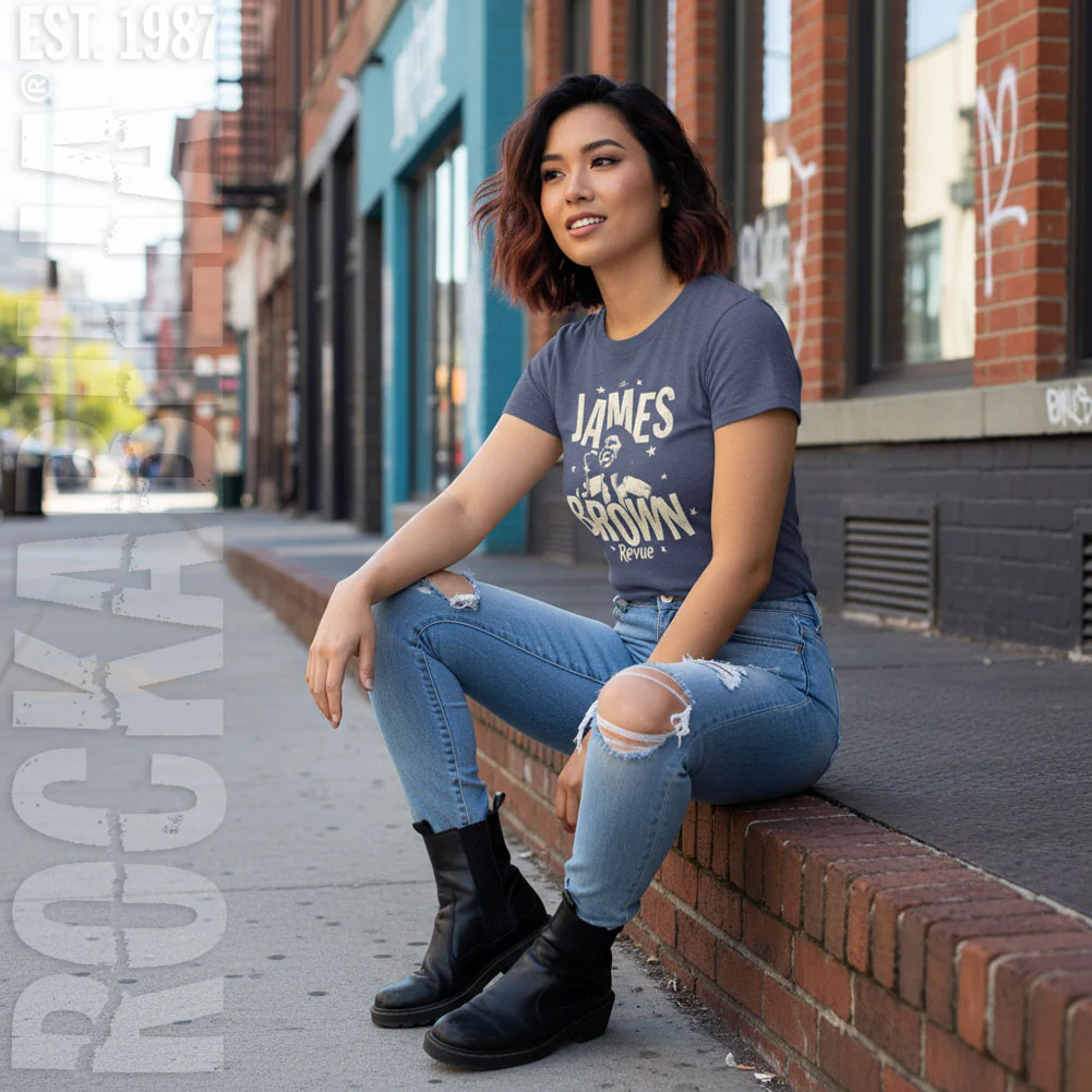 James Brown James Brown Monochrome Revue Womens Tank - Image 2