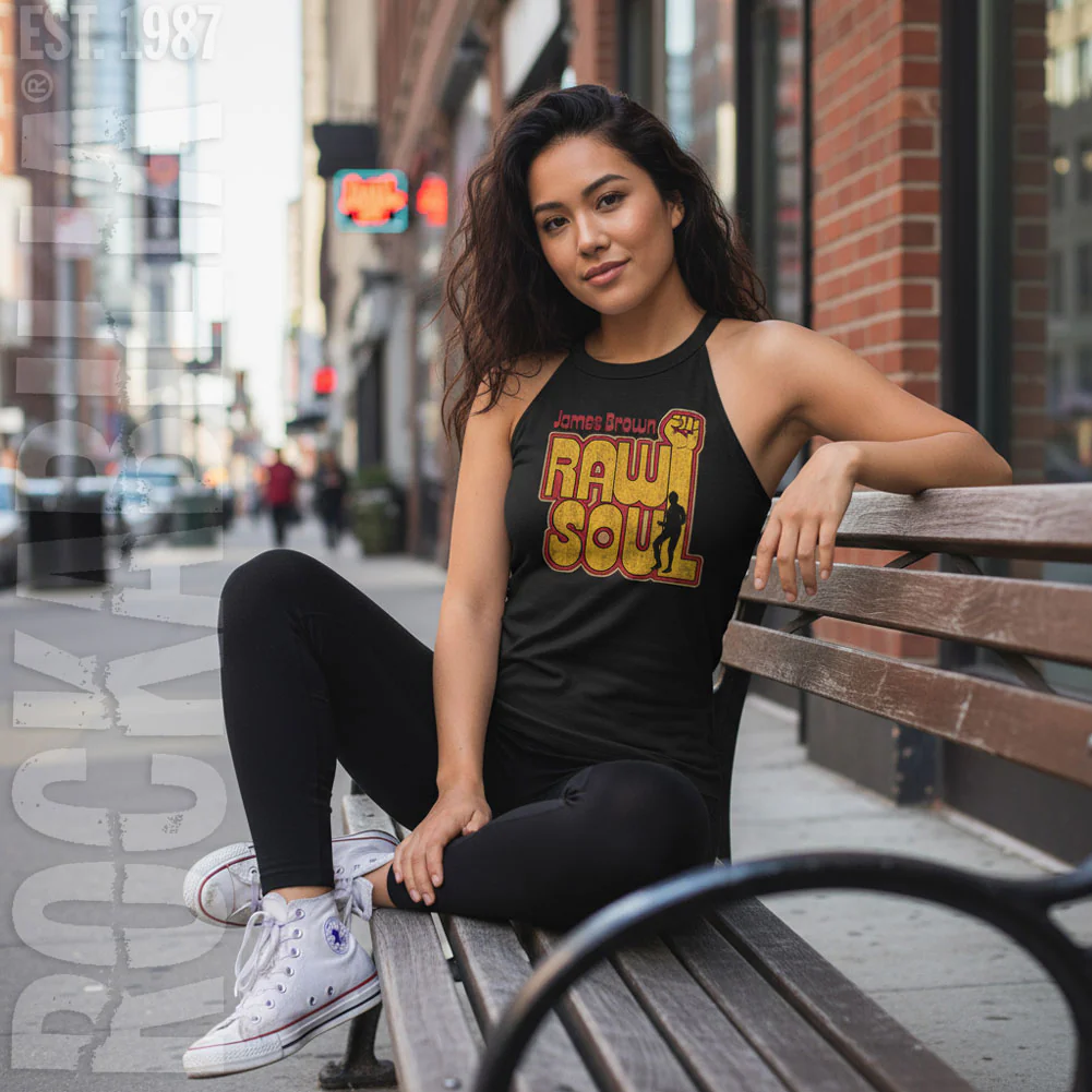 James Brown James Brown Raw Soul Womens Tank - Image 2