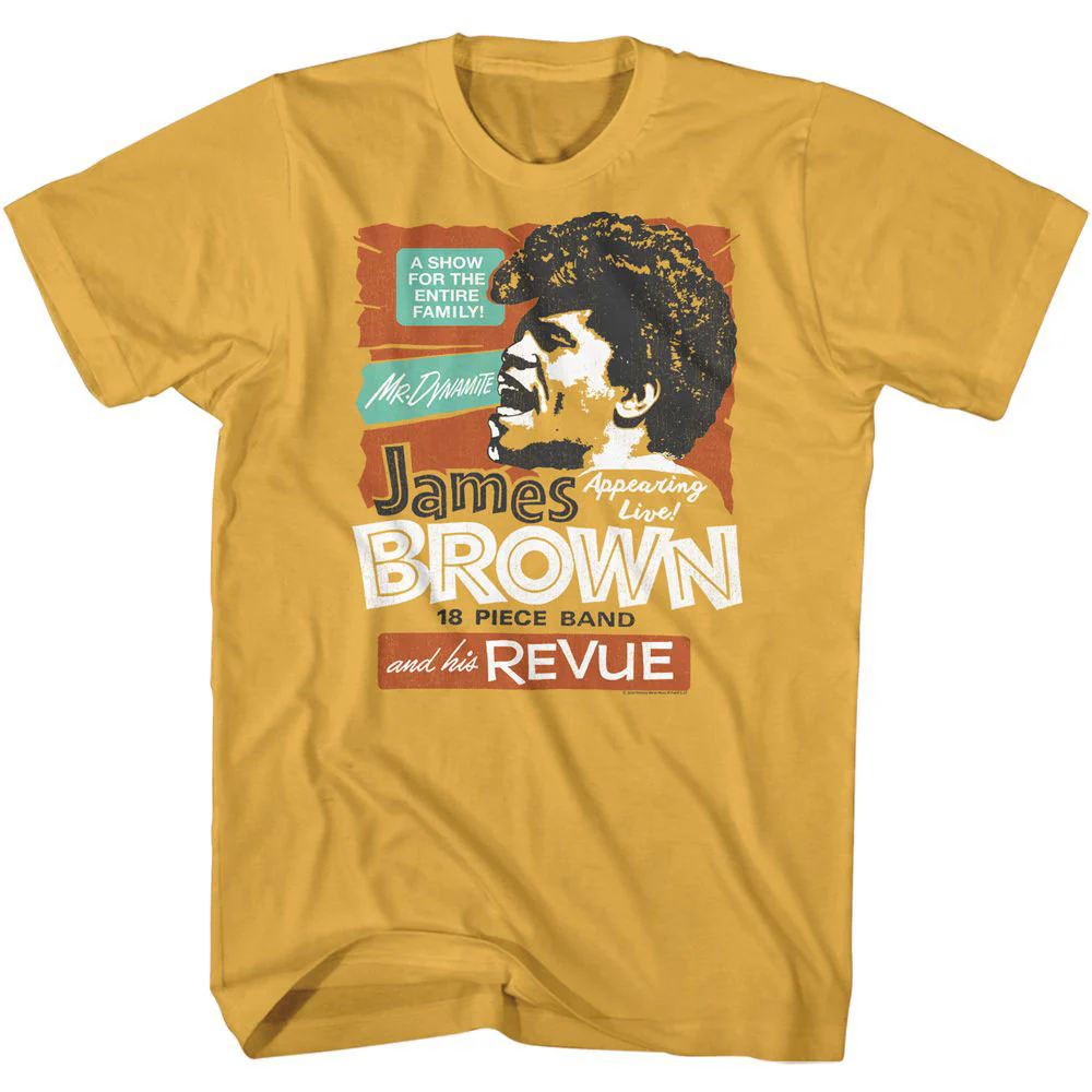 James Brown James Brown Revue T-shirt