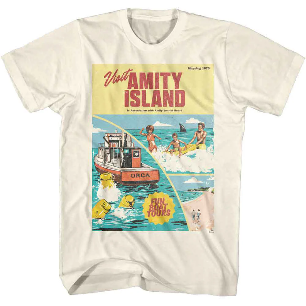 Jaws Jaws Amity Tourism Poster T-shirt