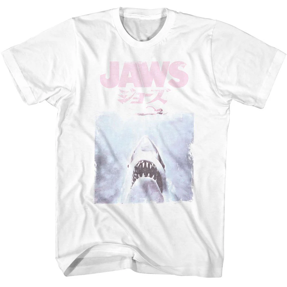 Jaws Jaws Faded Kanji T-shirt