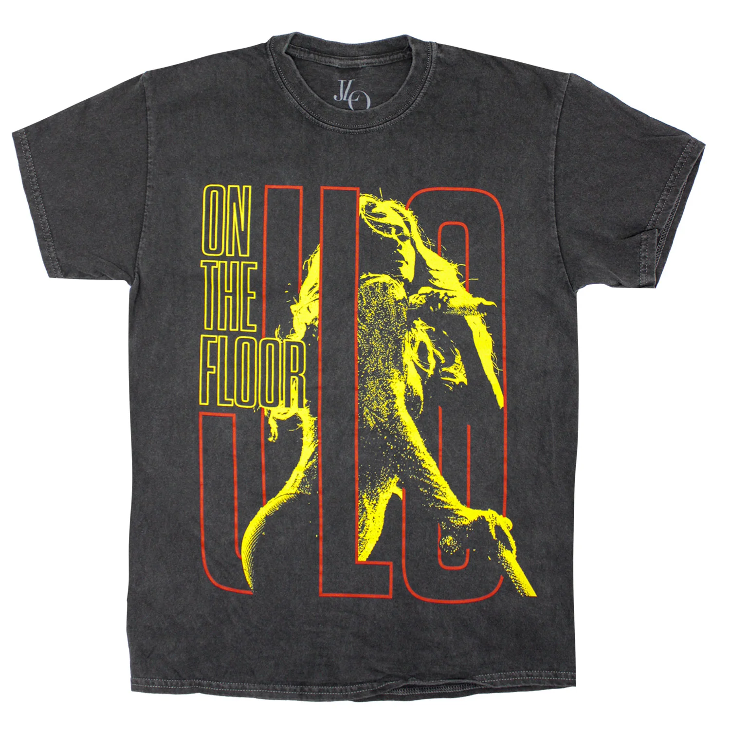 Jennifer Lopez On The Floor Stonewashed Tee T-shirt