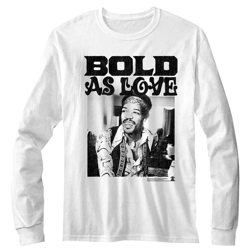 Jimi Hendrix Jimi Hendrix Bold Long Sleeve