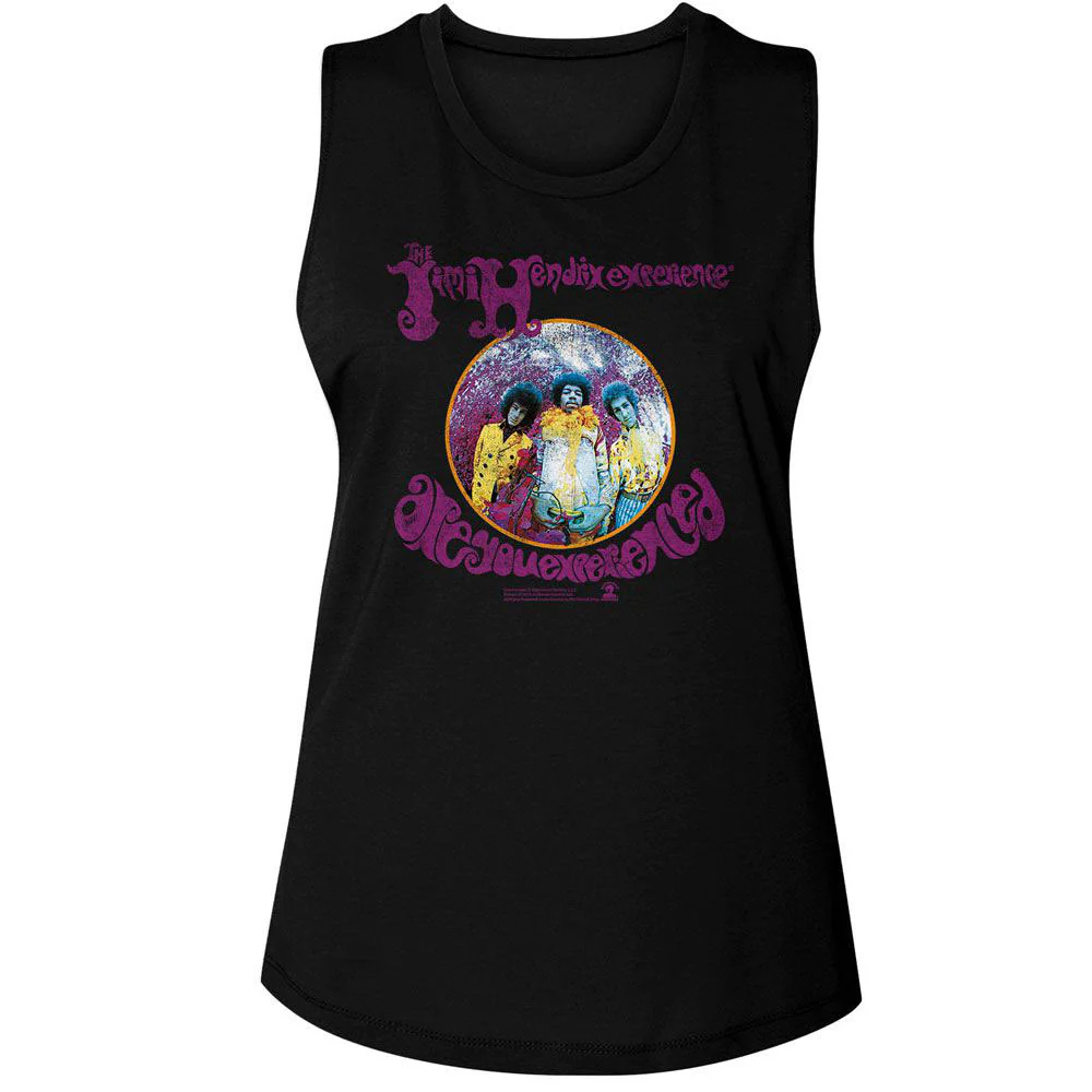 Jimi Hendrix Jimi Hendrix Experienced Circle Womens Tank