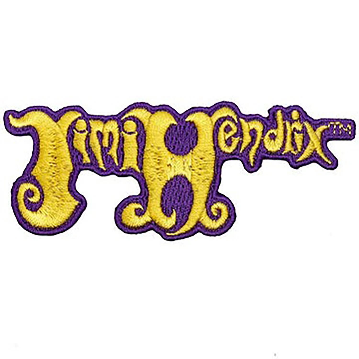Jimi Hendrix Logo Embroidered Patch