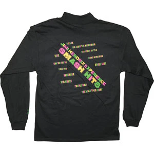 Jimi Hendrix Smach Hits Listed Mock Turtleneck Long Sleeve - Image 2